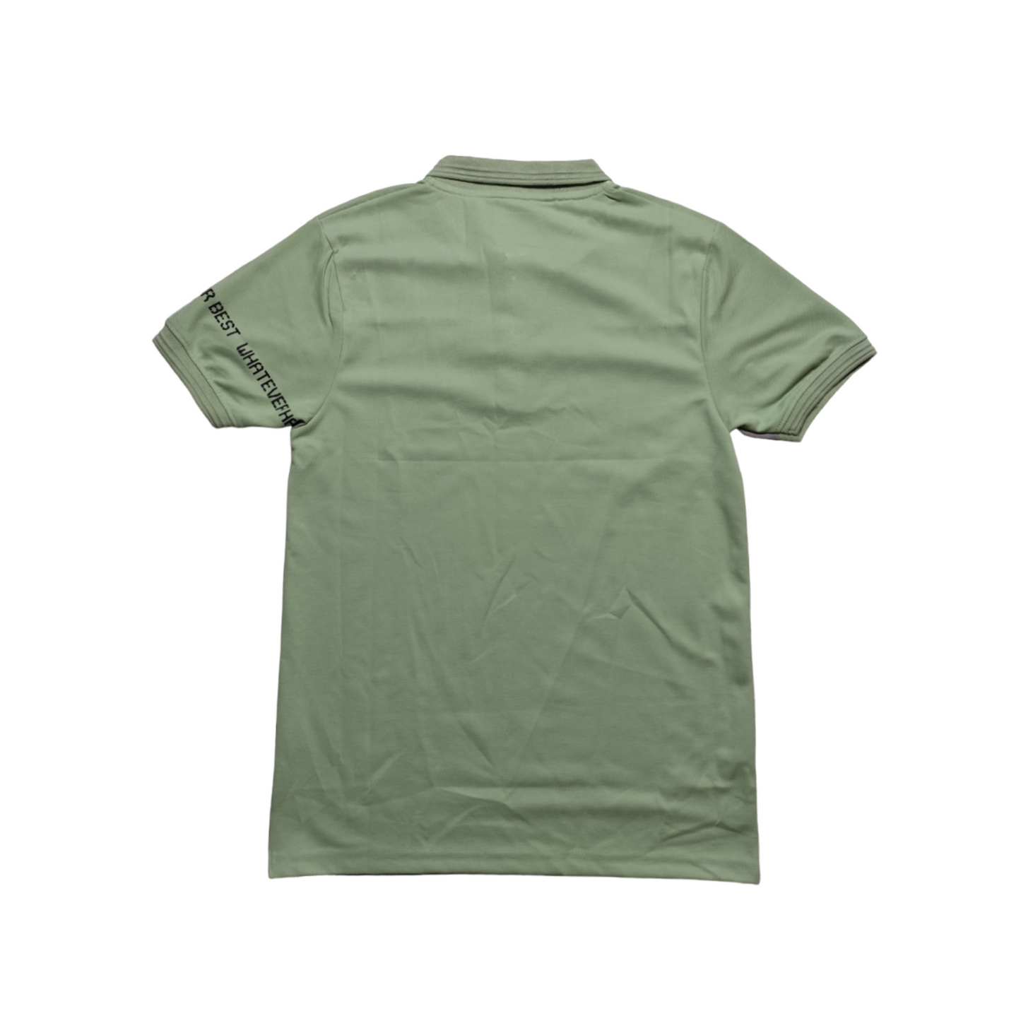 Ferraro Collar T-shirt | Gray & Green