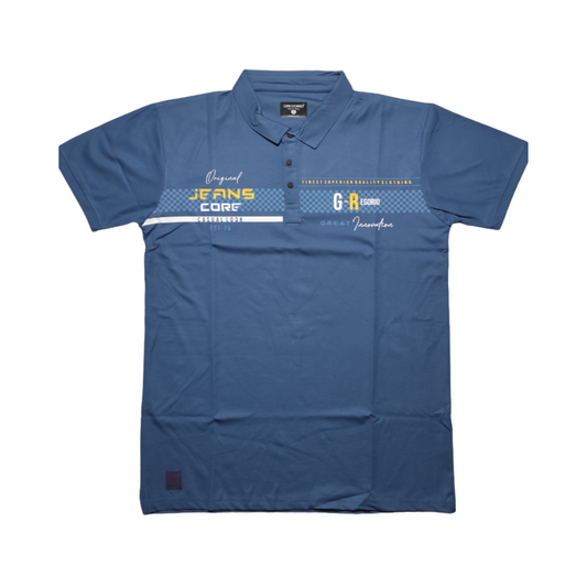 Gregorio Collar T-shirt | Blue